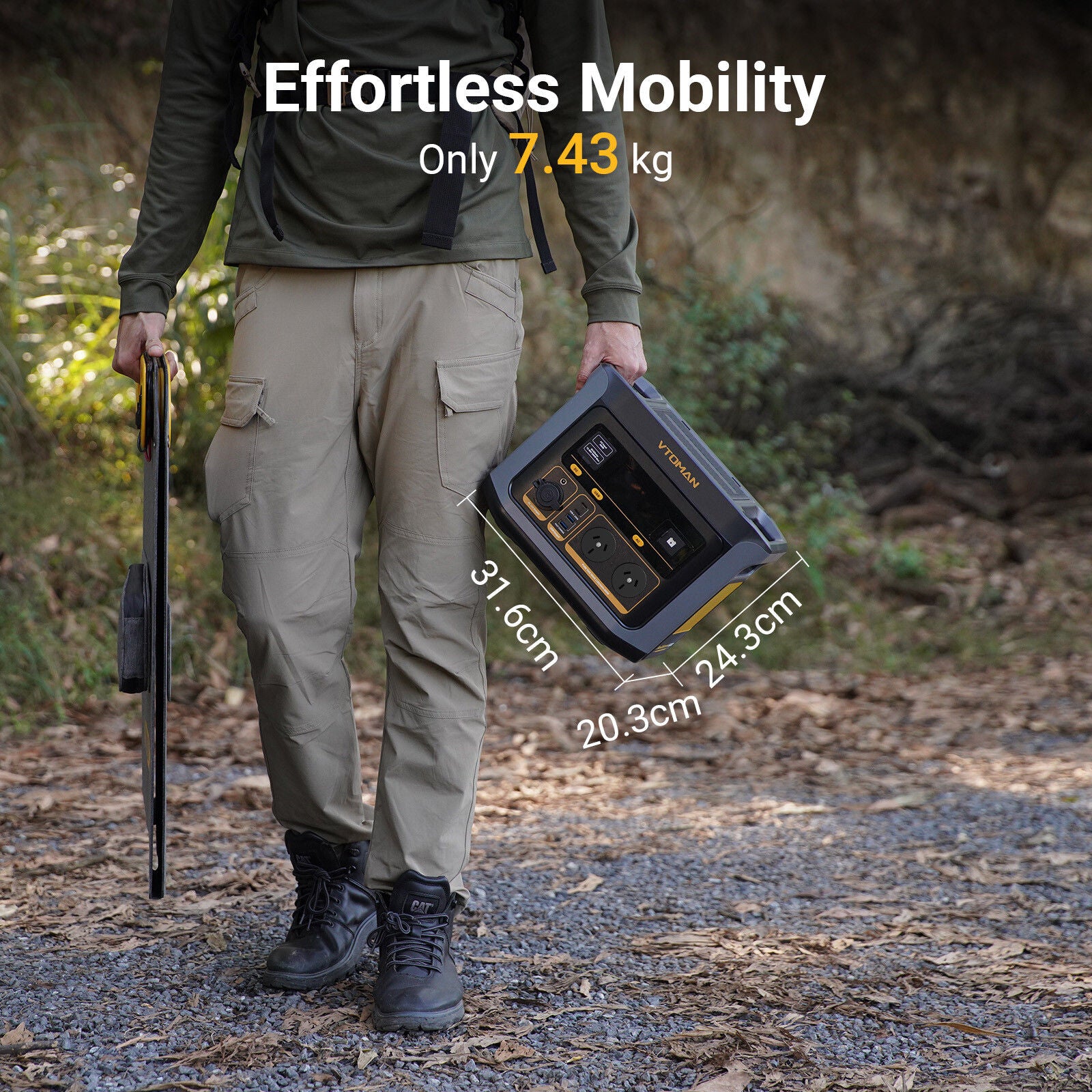 FlashSpeed 600 600W 499Wh AC/DC Portable Power Station Generator