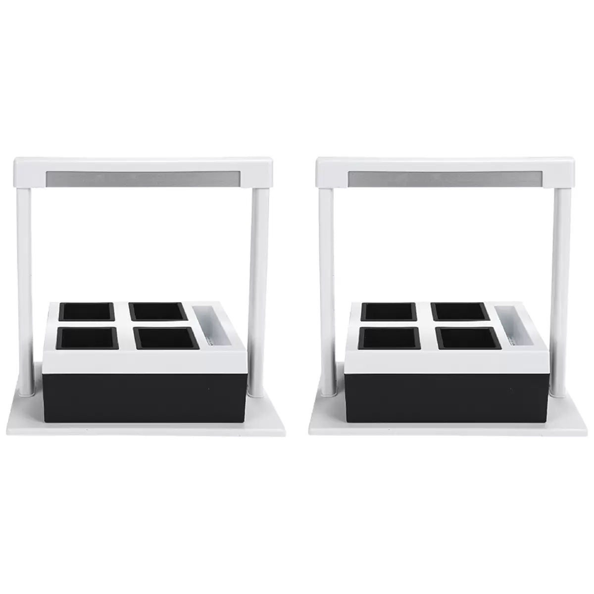 2 x Herb Lamp LED 4 Pot Grower 37 x 22 x 36cm