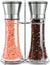 Modern Stainless Steel Salt and Pepper Grinder Set