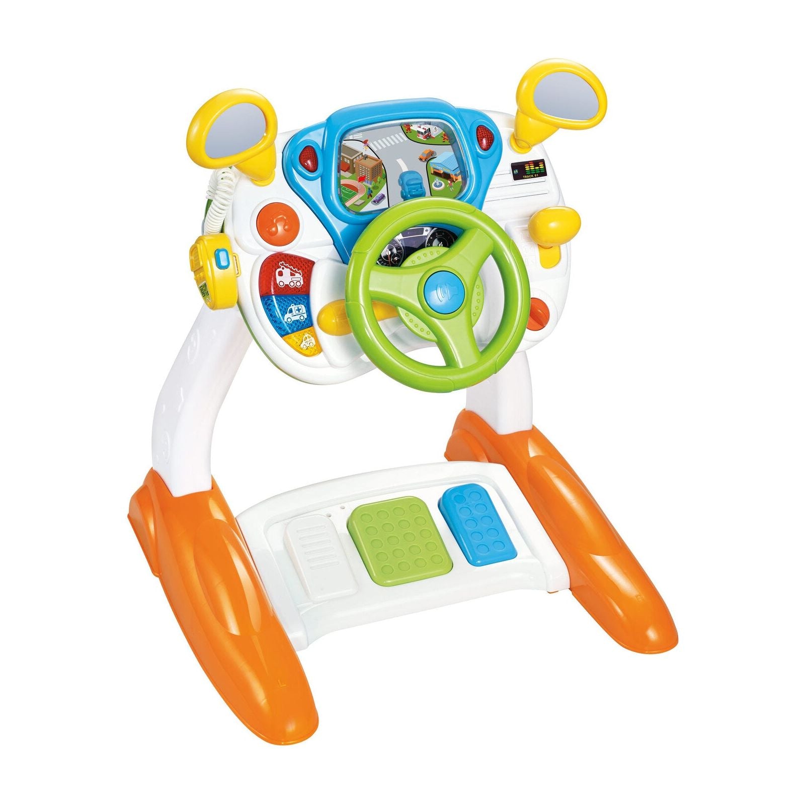 Baby Sensory Play Interactive Driving  Simulation with Music and Light