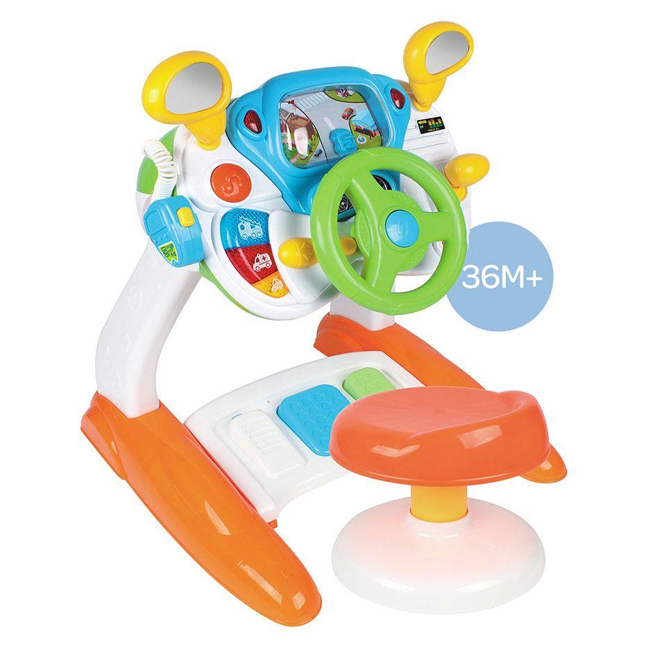 Baby Sensory Play Interactive Driving  Simulation with Music and Light