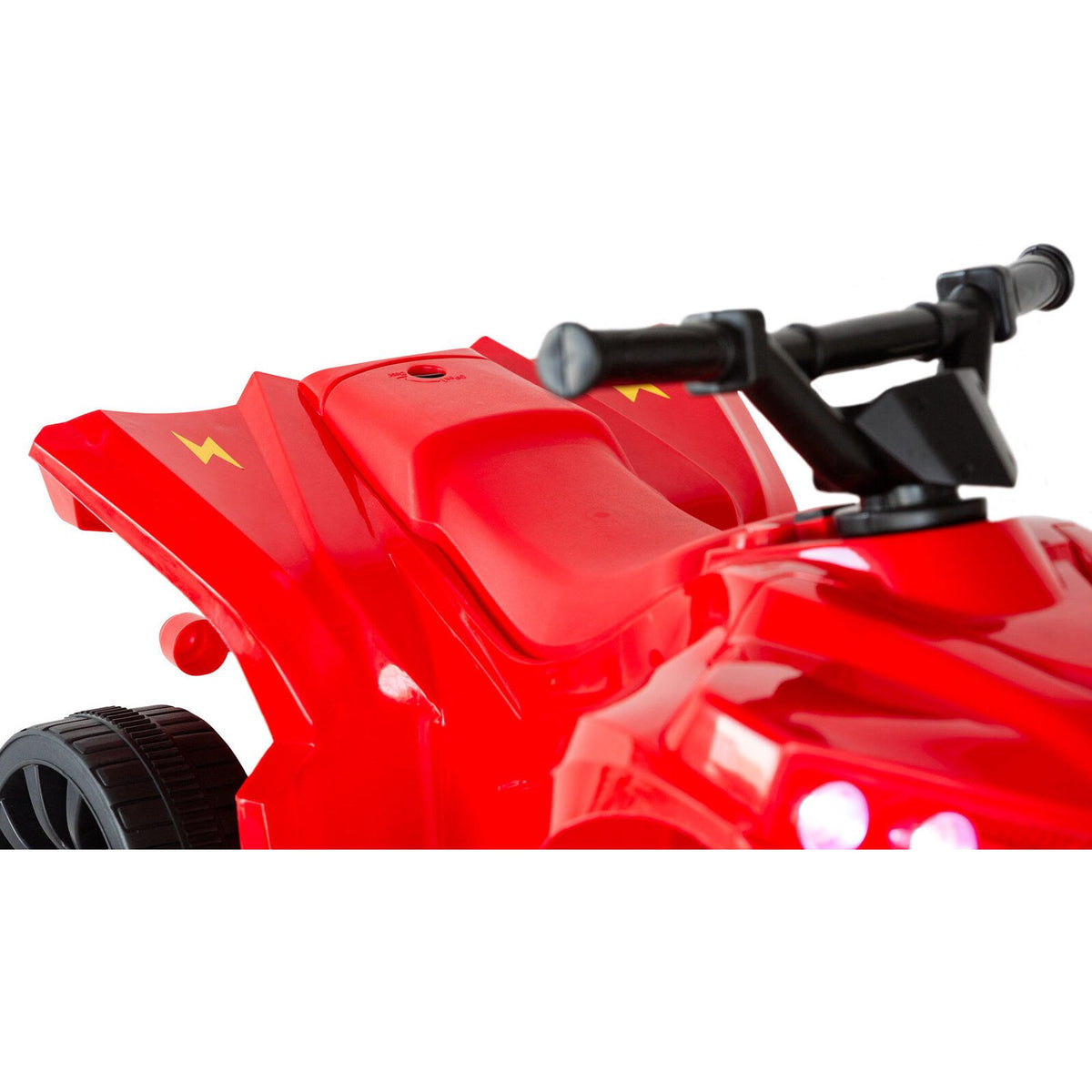 Rechargeable Ride-on Quad bike (Red) with Safe Braking System