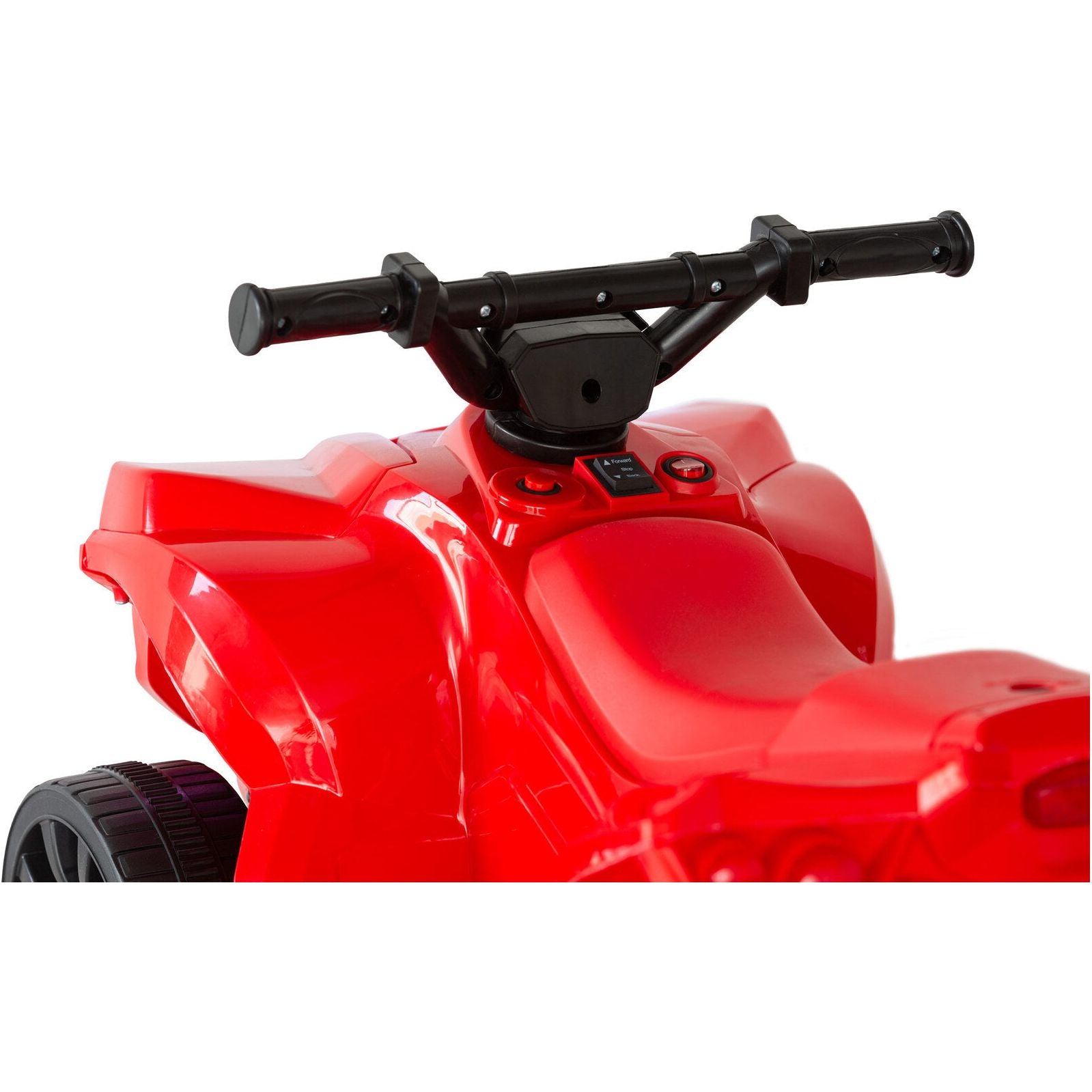 Rechargeable Ride-on Quad bike (Red) with Safe Braking System