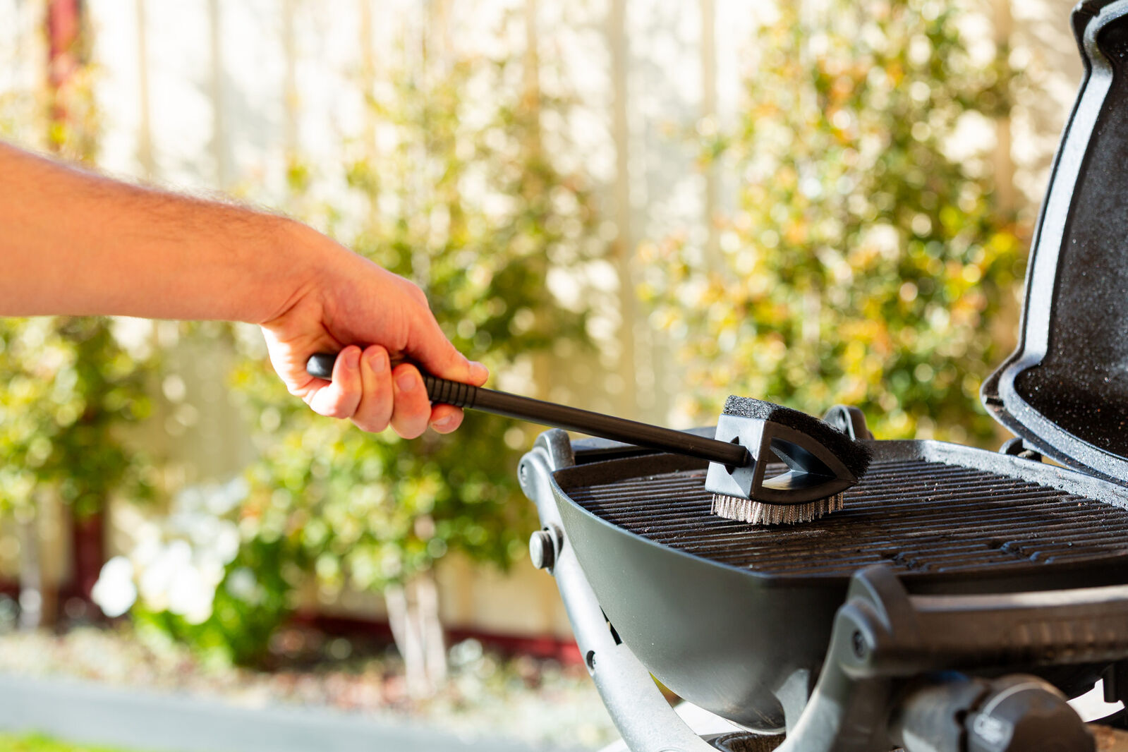 Stainless Steel BBQ Brush and Scraper Blade