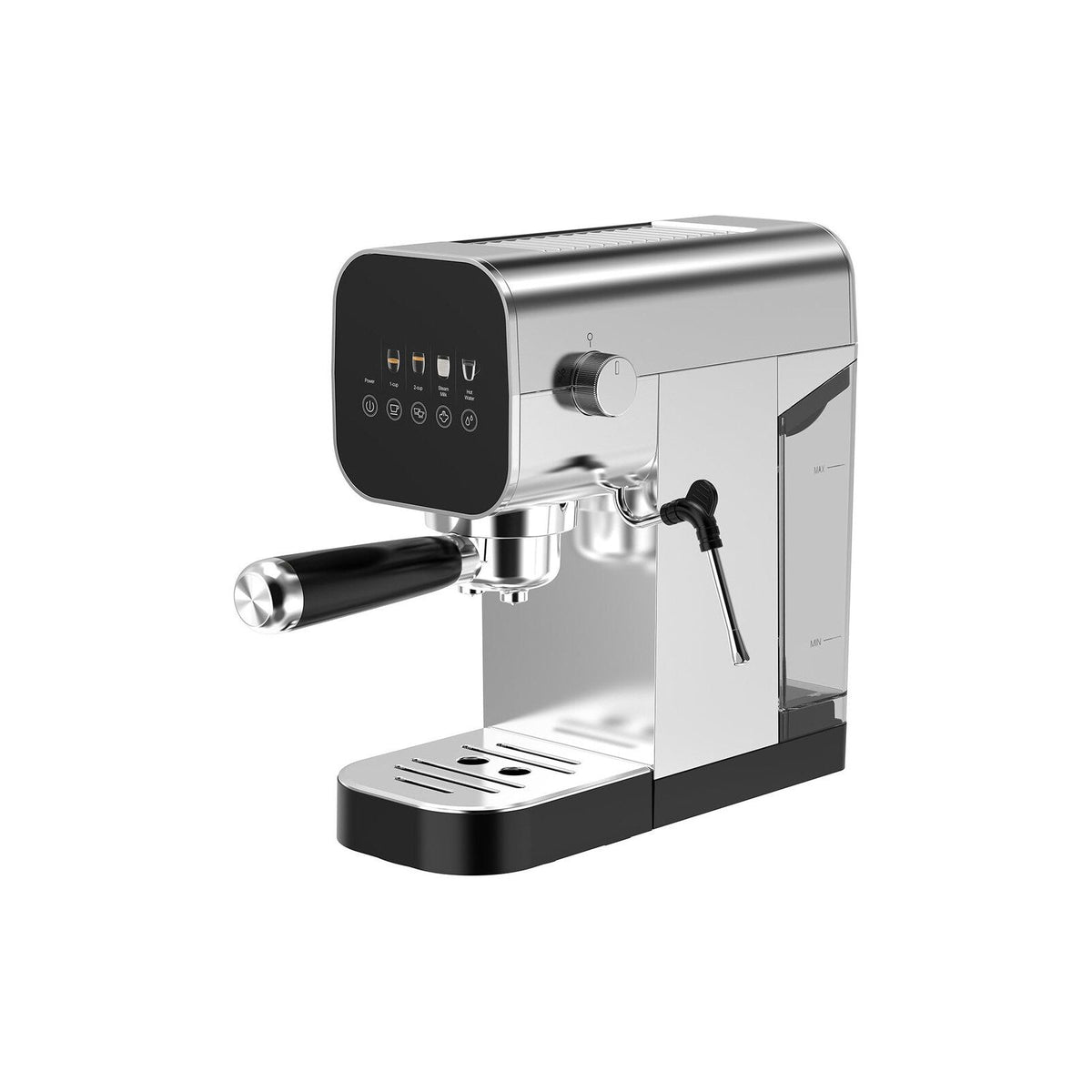 Touch Screen Operation Espresso Coffee Machine with 20-Bar Pressure Pump