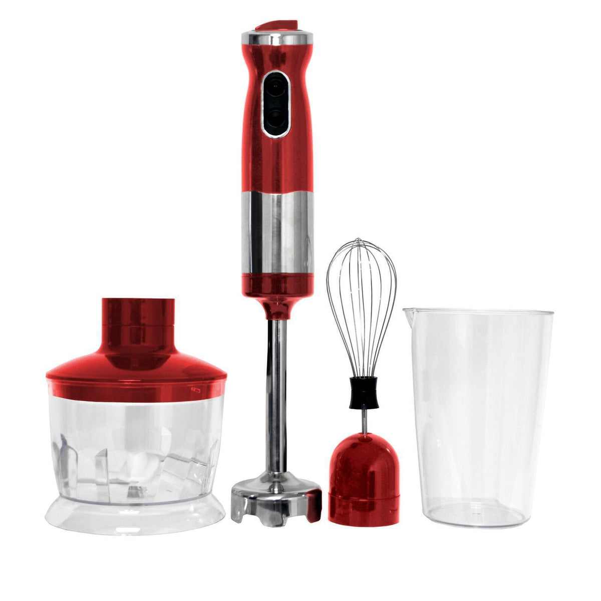 Electric Stick/ Hand Blender &amp; Mixer (Red) 700ml Capacity