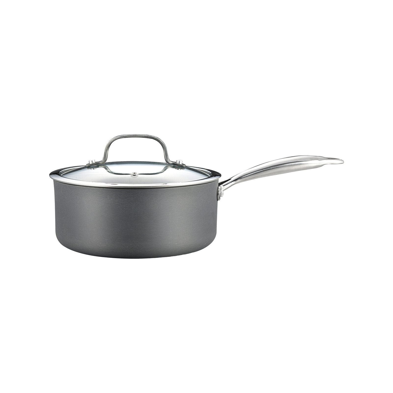 8-Piece Cookware Set with Non-stick Coating and Glass Lids