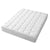 Hypoallergenic, Antibacterial w/ 100% Microfiber filling Mattress Topper - QUEEN