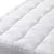 Hypoallergenic, Antibacterial w/ 100% Microfiber filling Mattress Topper - QUEEN