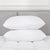 100 Percent Cotton Pillow Cover with 800g Poly Fill,  Hypoallergenic, Antibacterial, and Cooling Technology  2 PK