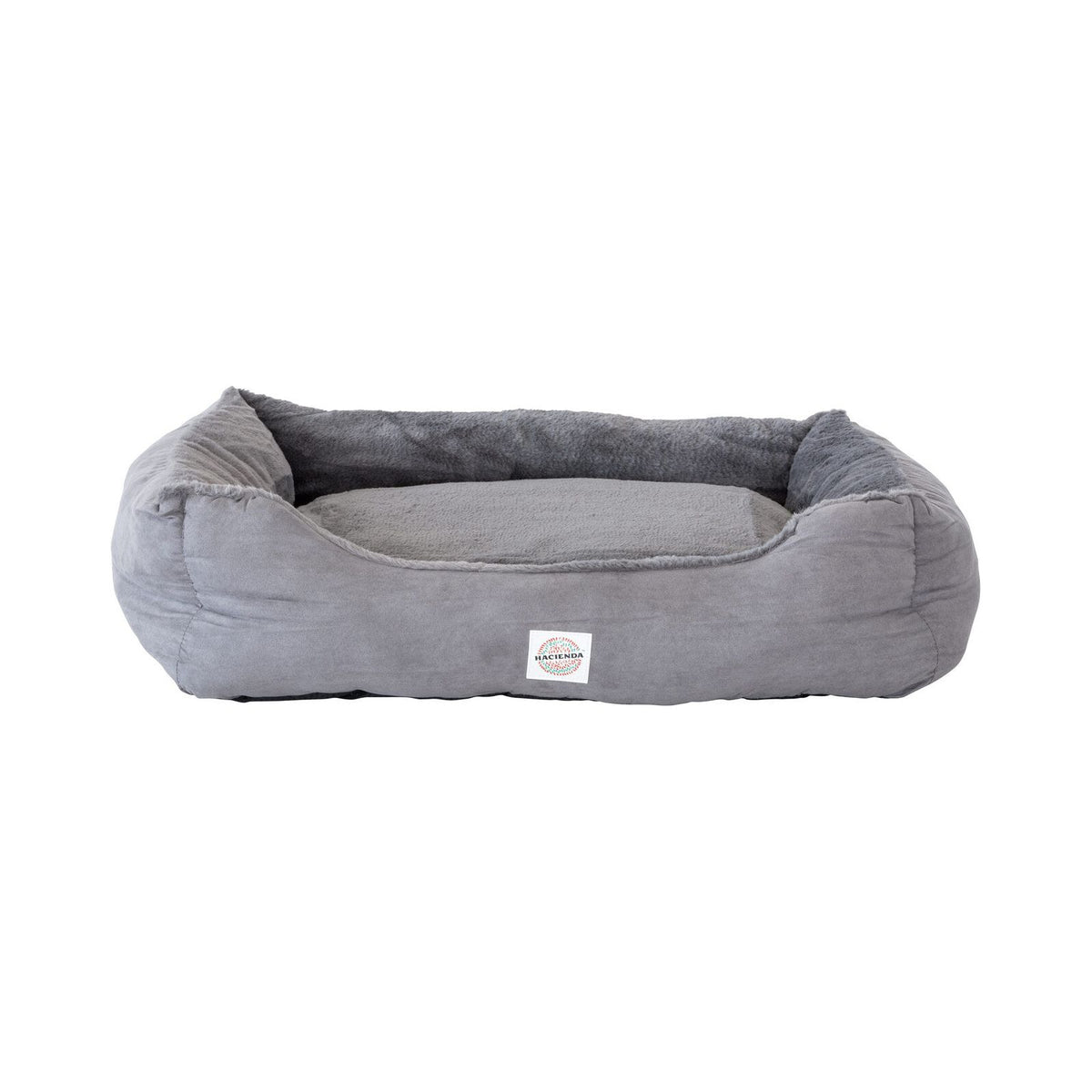Easy to Clean Electric Heated Rabbit Faux Fur Covering Pet Bed - Medium
