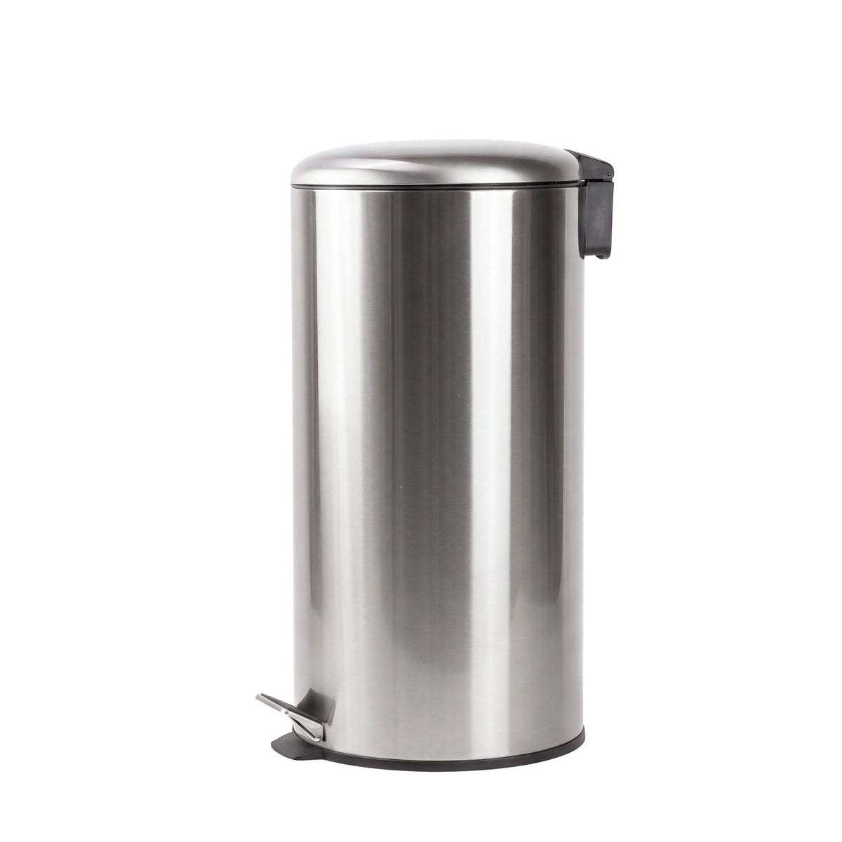 30L Pedal Bin with Stainless Steel and Plastic Construction