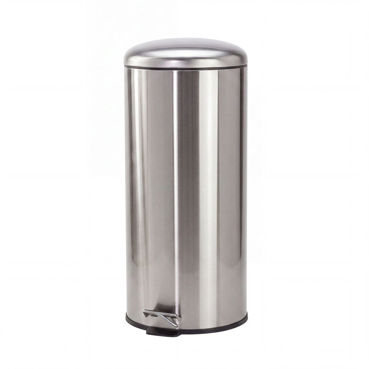 30L Pedal Bin with Stainless Steel and Plastic Construction