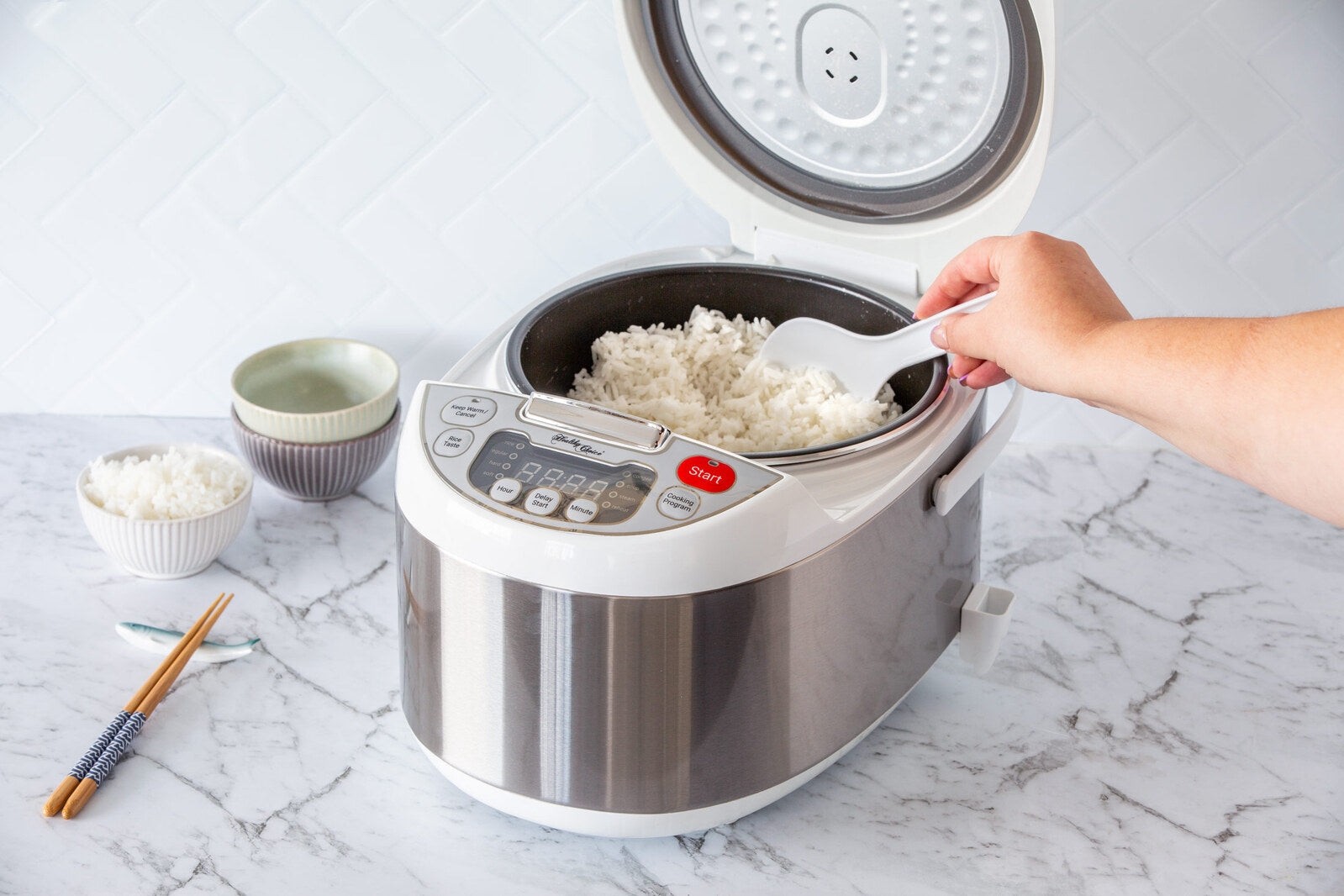 5L Programme Electric Rice Cooker 900W w/ 4 Cooking Programs