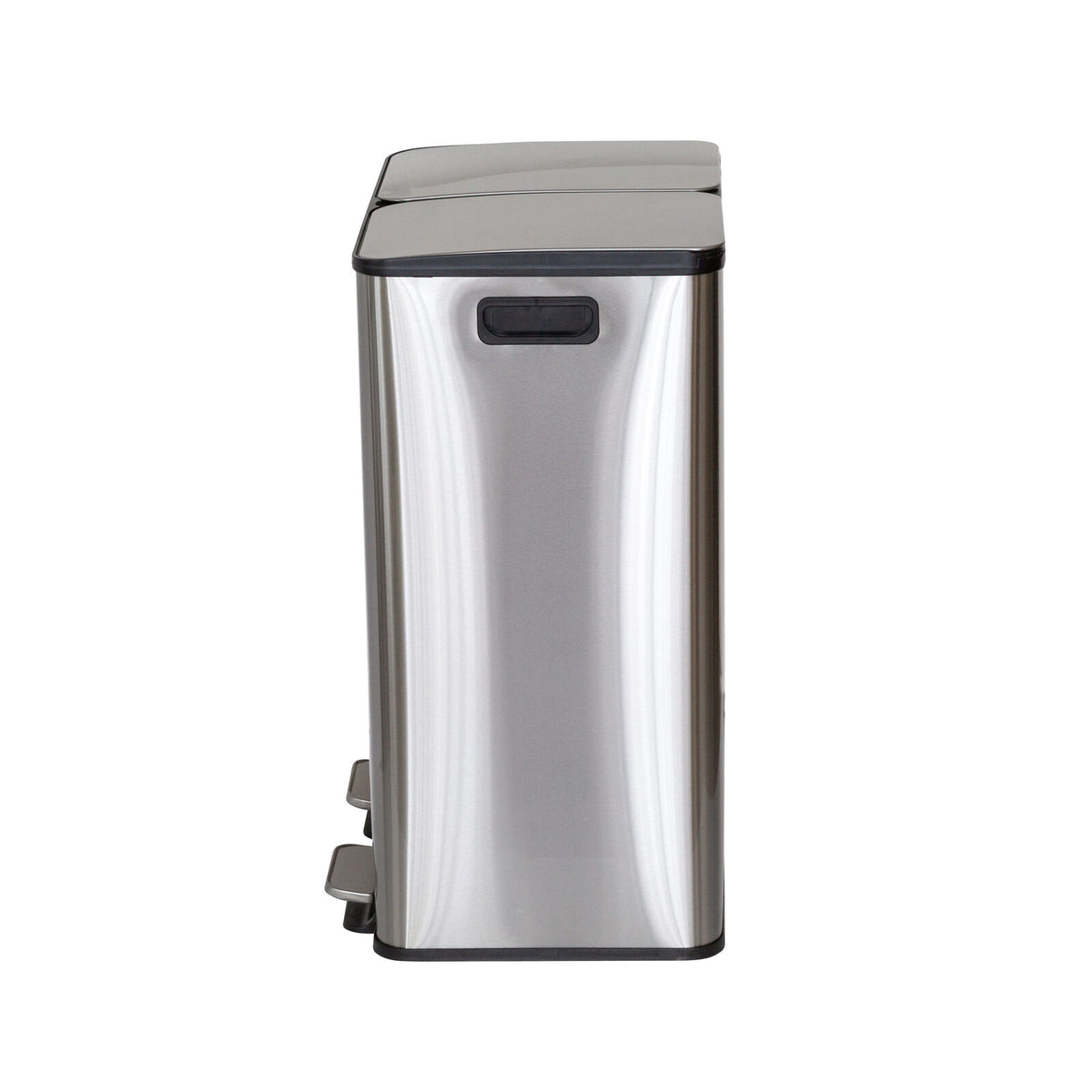 Stainless Steel Dual Compartment (30L each Section) Pedal Operation Rubbish Bin