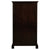 Tasmania Bookcase (Chocolate)