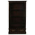 Tasmania 2 Drawer Bookcase (Chocolate)