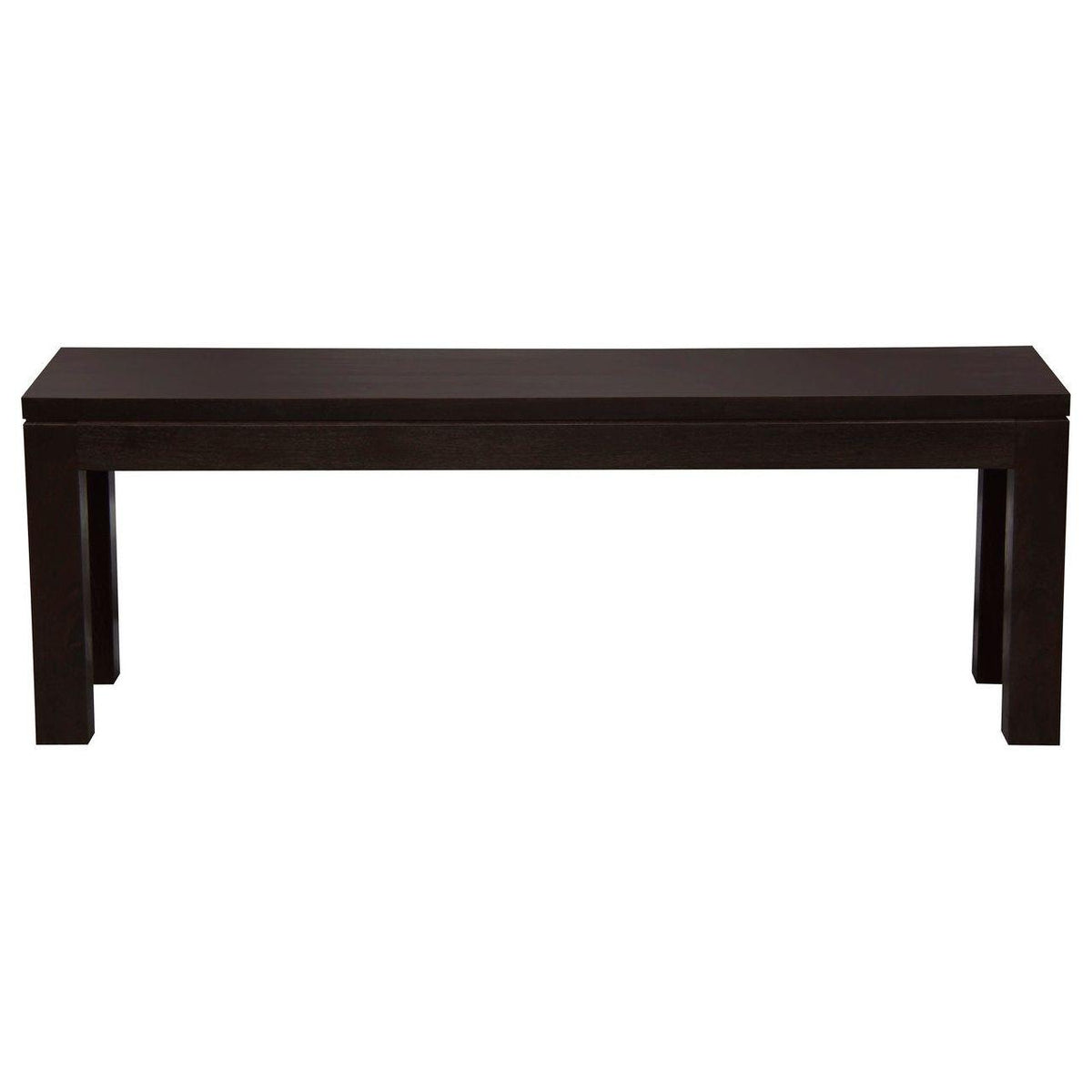 Large Tilda Solid Mahogany Bench (Chocolate)