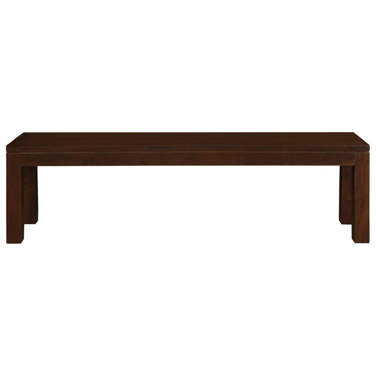 Large Tilda Solid Mahogany Bench (Mahogany)