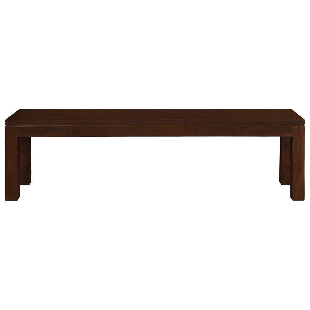 Large Tilda Solid Mahogany Bench (Mahogany)