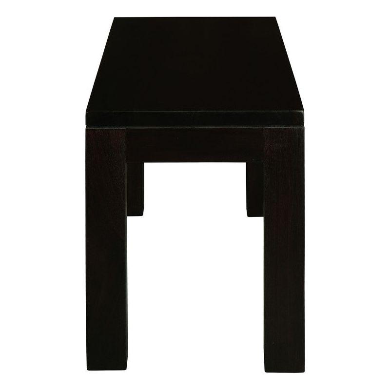 Amsterdam Solid Timber Bench 90 x 35 cm (Chocolate)