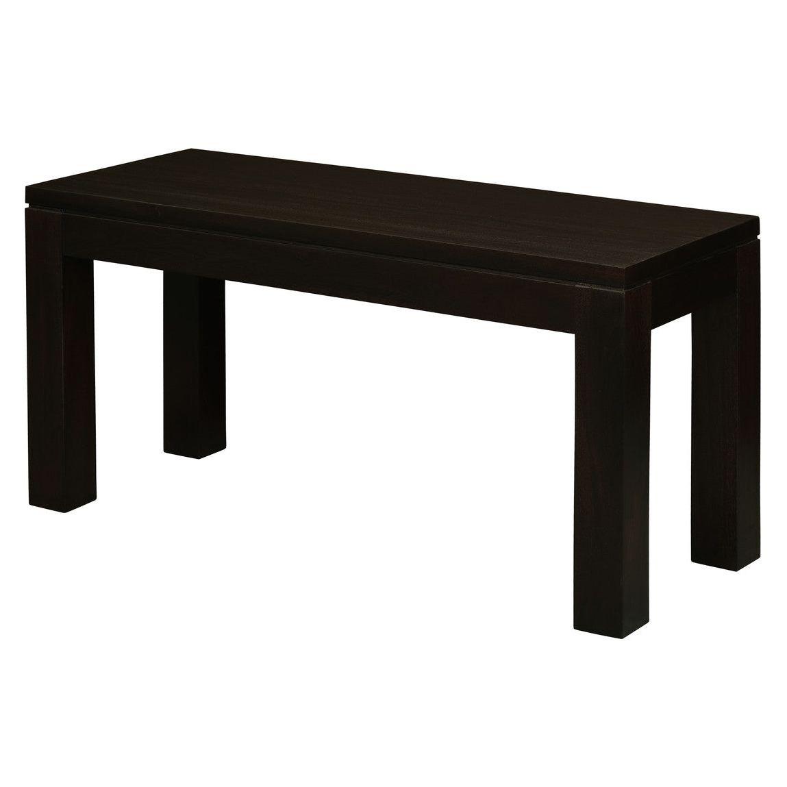 Amsterdam Solid Timber Bench 90 x 35 cm (Chocolate)