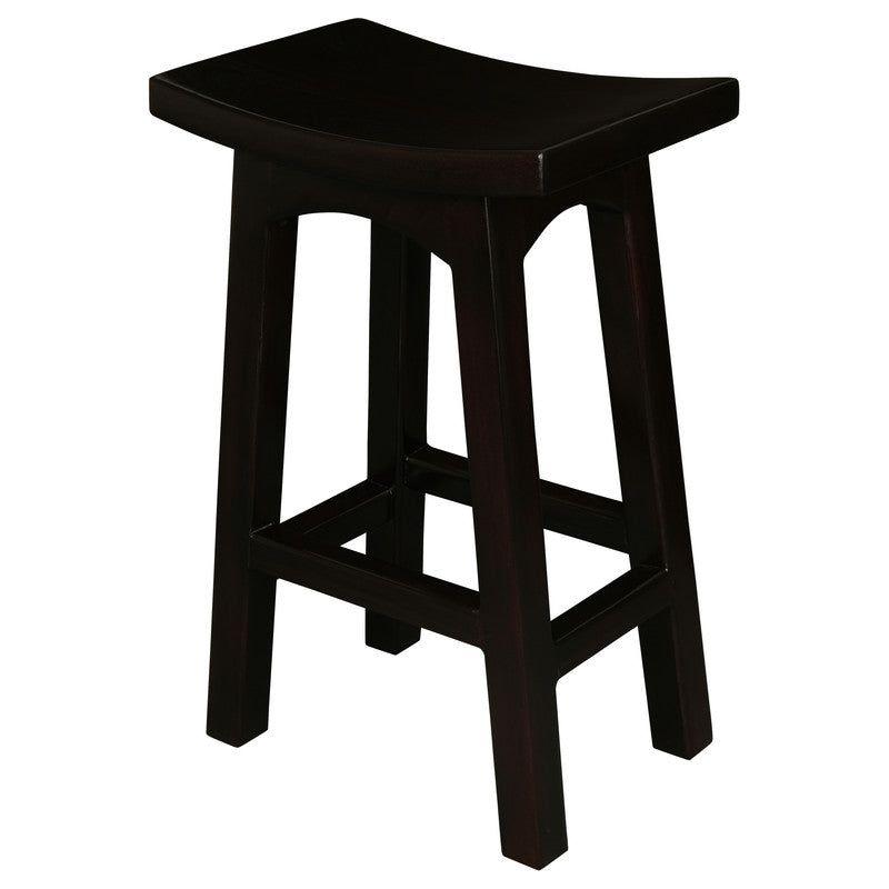 Tokyo Timber Kitchen Counter Stool (Chocolate)