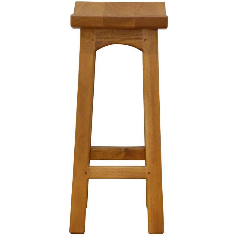 Tokyo Timber Kitchen Counter Stool (Light Pecan)