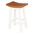 Tokyo Timber Kitchen Counter Stool (White Caramel)