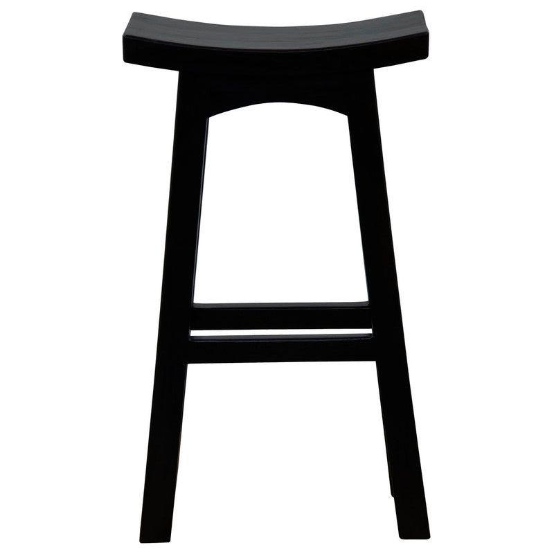 Tokyo Solid Mahogany Timber Barstool (Chocolate)