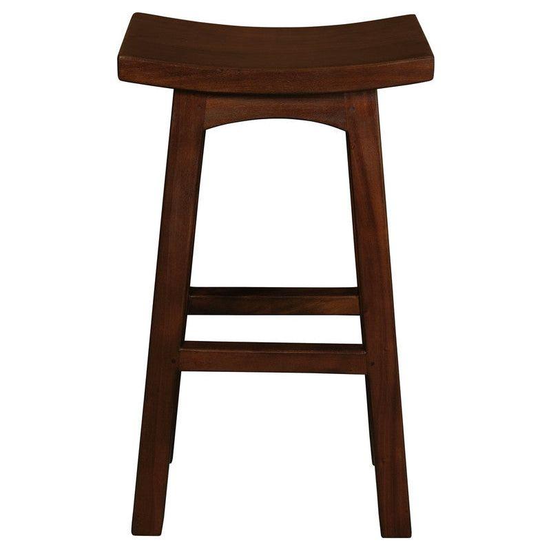 Tokyo Solid Mahogany Timber Barstool (Mahogany)