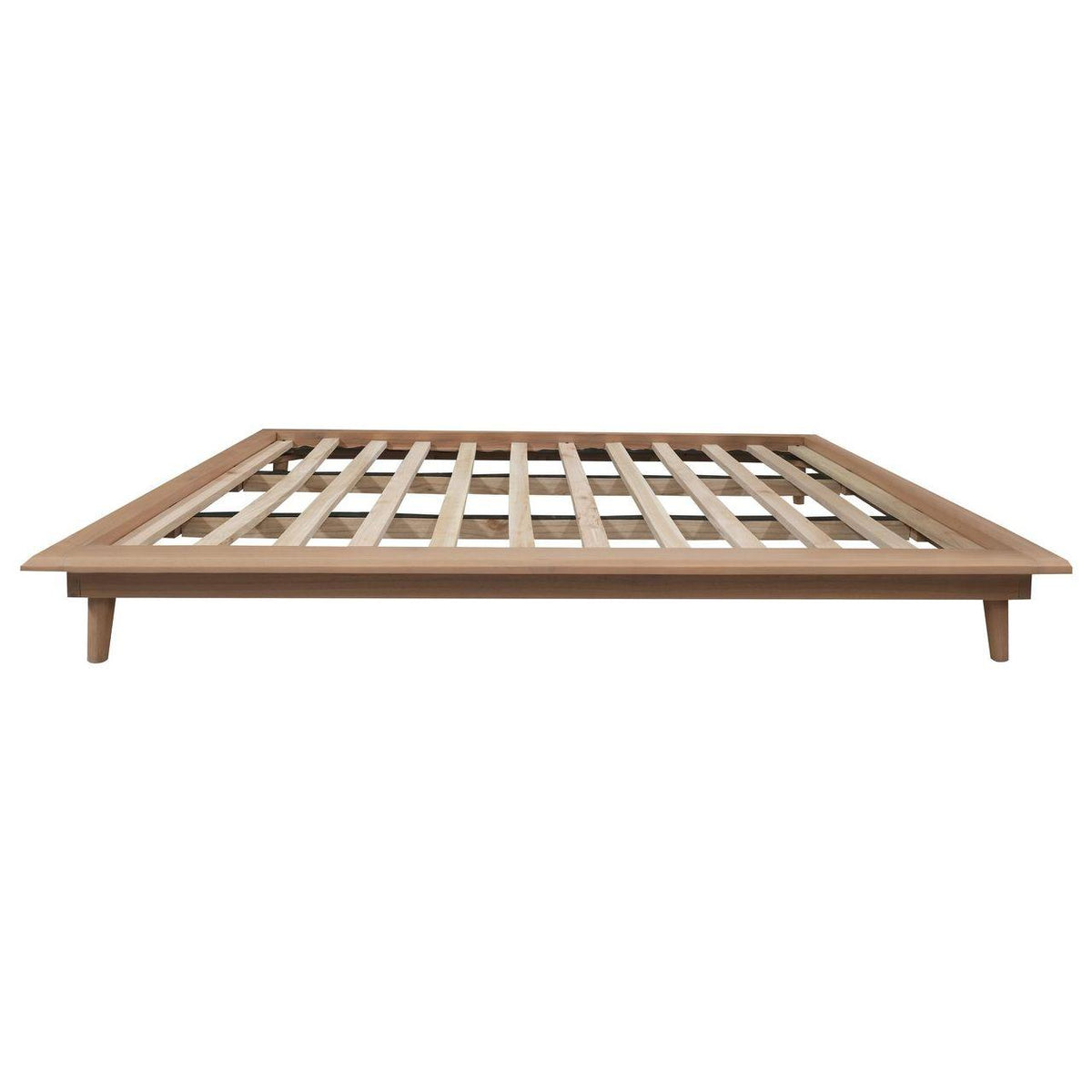 Gatsby Queen Size Platform Bed Base (Natural)