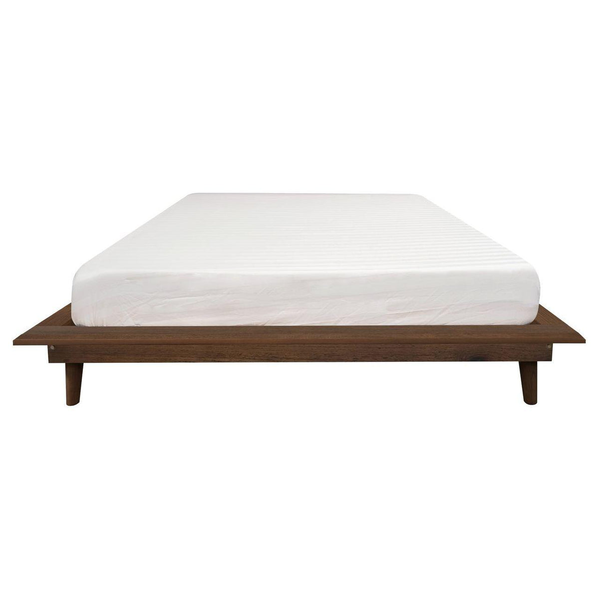 Gatsby Queen Size Platform Bed Base (Walnut)