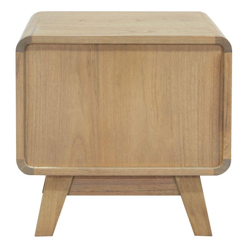 Providence 2 Drawer Bedside Table (Natural)