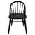 Vera Solid Oak Dining Chair - Set of 2 (Black)