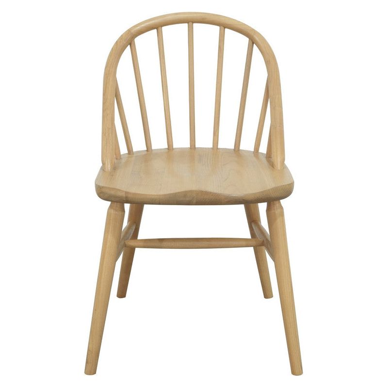 Vera Solid Oak Dining Chair - Set of 2 (Natural)