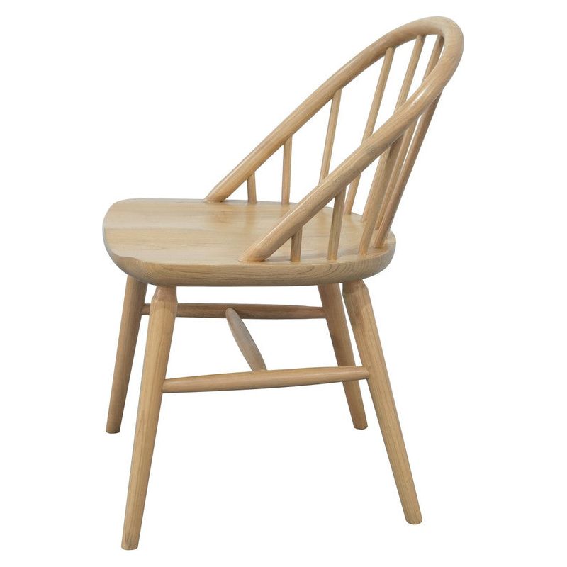 Vera Solid Oak Dining Chair - Set of 2 (Natural)