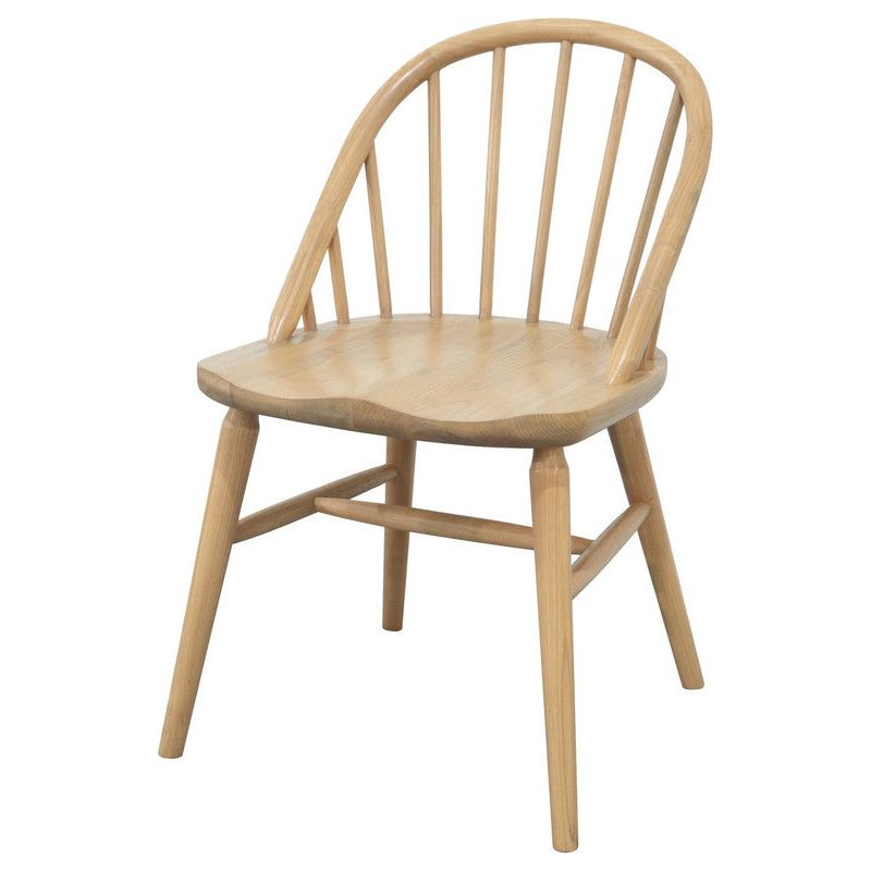 Vera Solid Oak Dining Chair - Set of 2 (Natural)