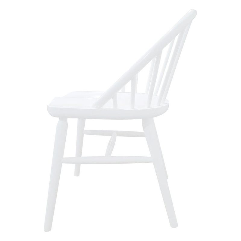 Vera Solid Oak Dining Chair - Set of 2 (White)