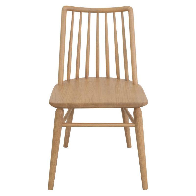 Riviera Solid Oak Dining Chair - Set of 2 (Natural)