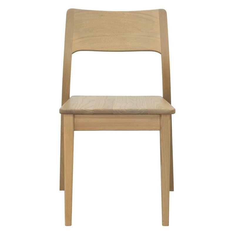 Providence Solid Oak Dining Chair - Set of 2 (Natural)