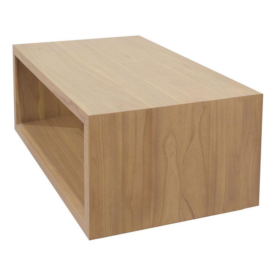 Oscar Solid Mindi Timber Coffee Table (Natural)