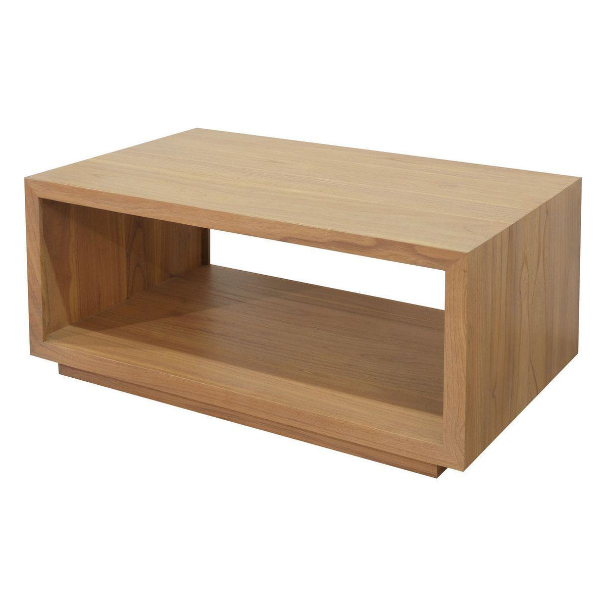 Oscar Solid Mindi Timber Coffee Table (Natural)