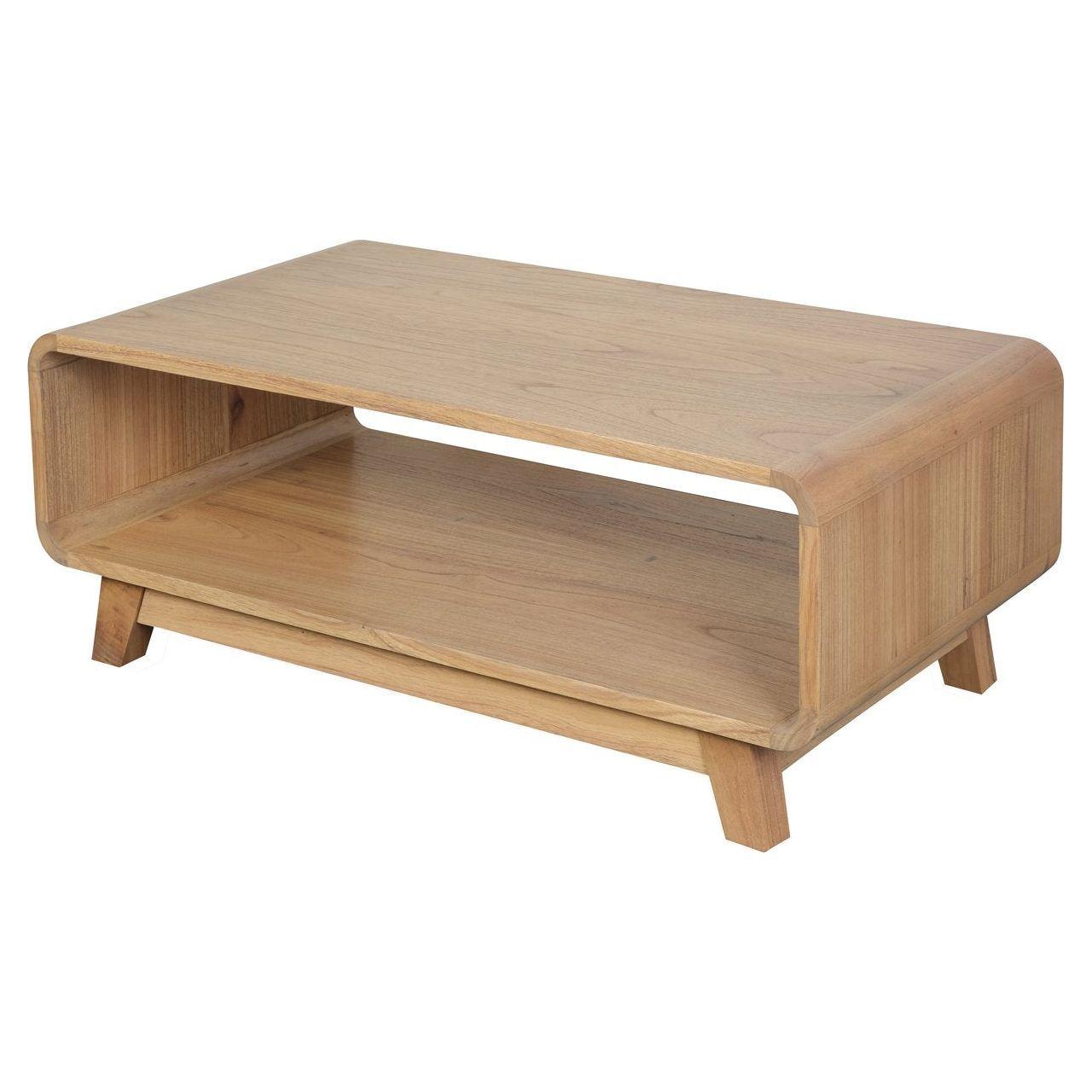 Providence Solid White Cedar Coffee Table (Natural)