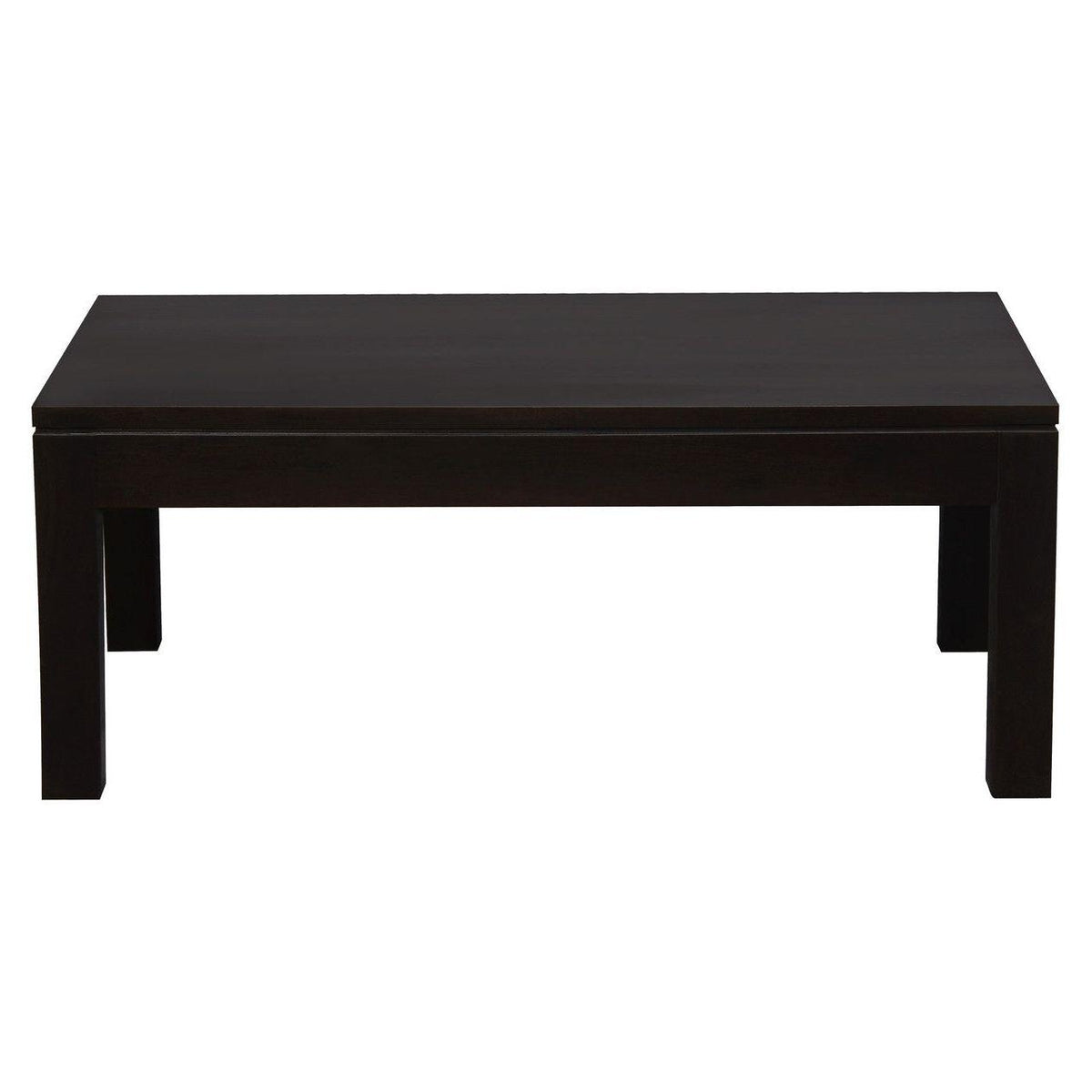Amsterdam Solid Mahogany Timber Coffee Table (Chocolate)