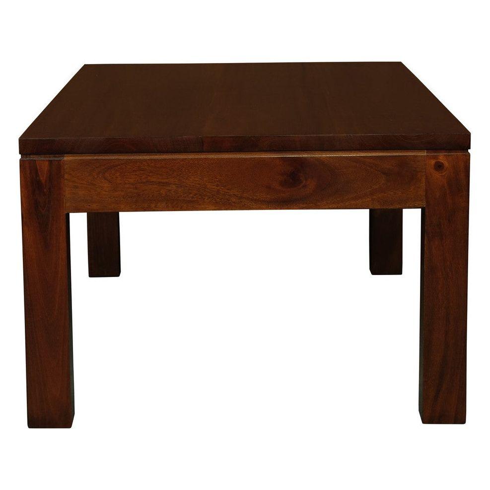 Amsterdam Solid Mahogany Timber Coffee Table (Light Pecan)