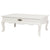 French Provincial 2 Drawer Coffee Table - White