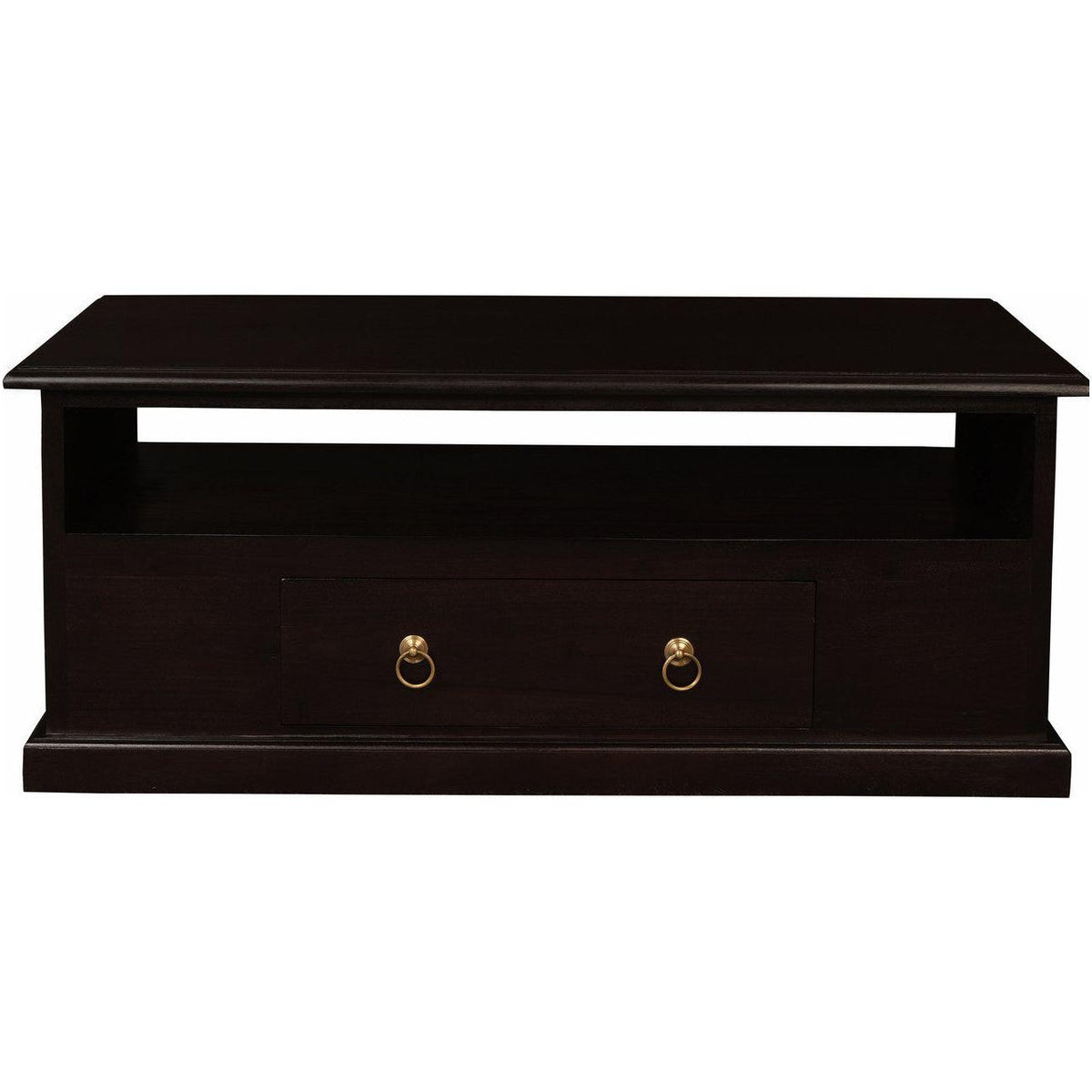 Tasmania 2 Drawer Coffee Table - Chocolate