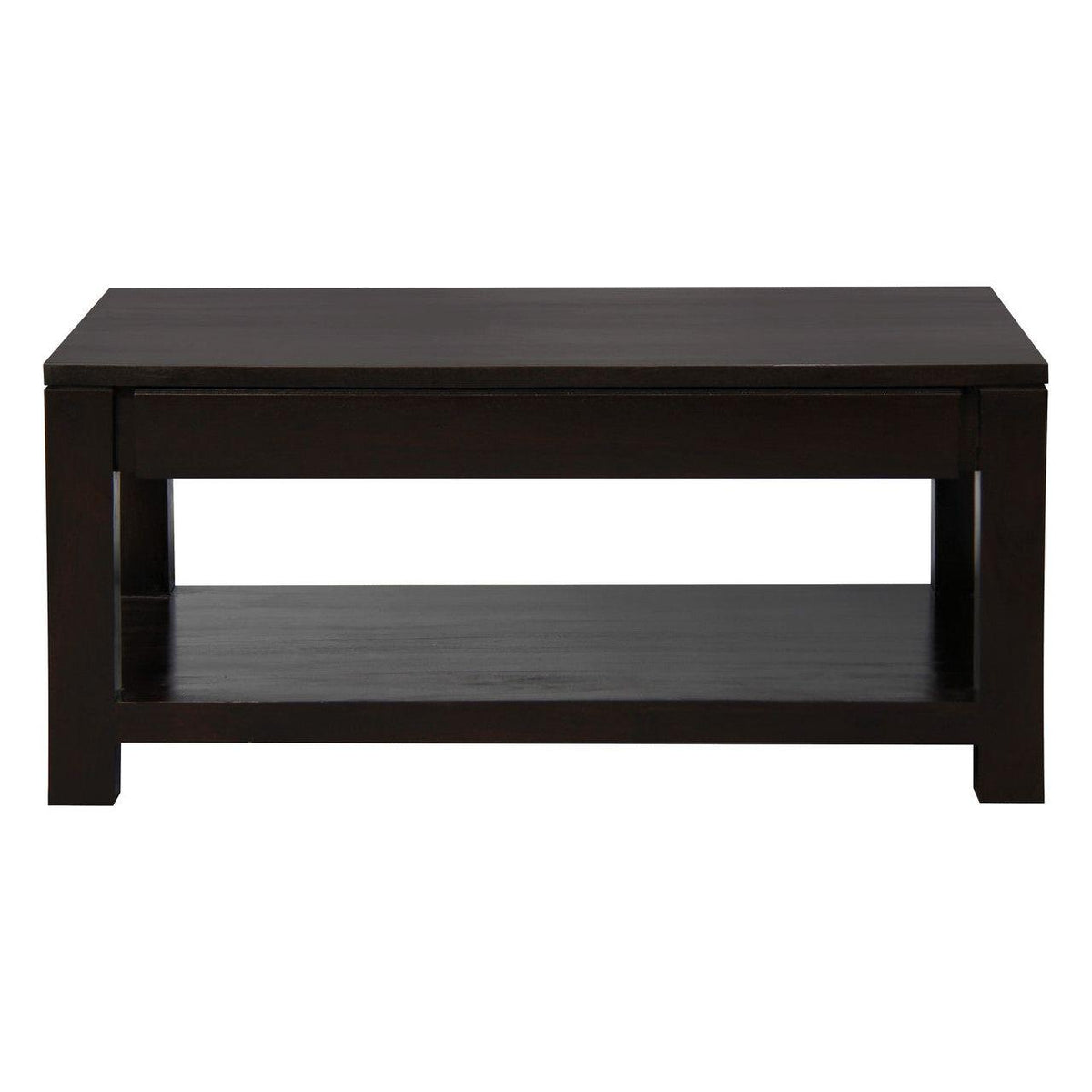 Amsterdam 2 Drawer Coffee Table - Chocolate