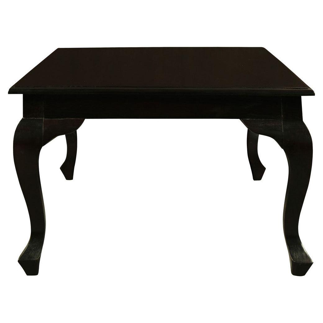 Queen Anne Coffee Table 120 x 70 cm - Chocolate